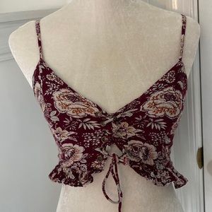 LA Hearts Cropped Top